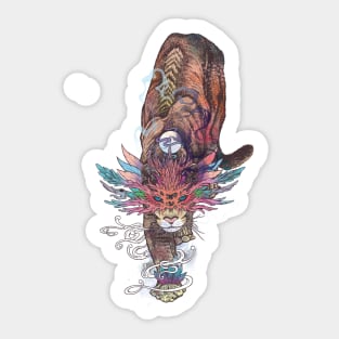 Journeying Spirit (Mountain Lion) Sticker